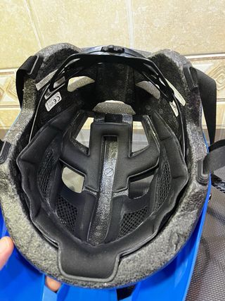 Casco Bell niño azul