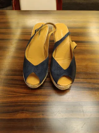 Sandalias cuña mujer talla 39