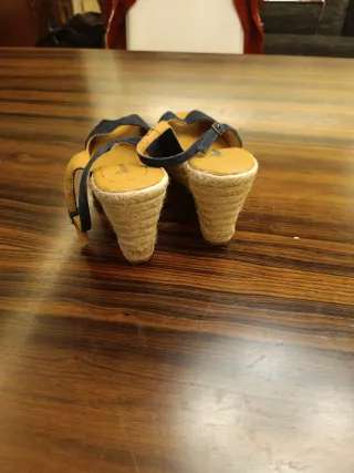 Sandalias cuña mujer talla 39