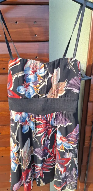 Abito Mangano Tg S Floreale