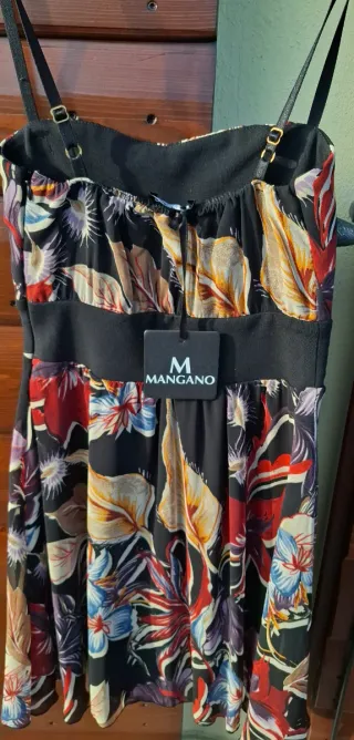 Abito Mangano Tg S Floreale