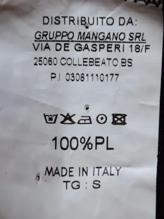 Abito Mangano Tg S Floreale