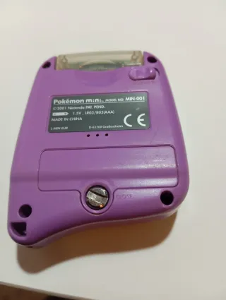 Consola Pokémon Mini + Pokémon Party