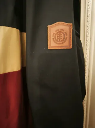 Chaqueta Element Hombre Azul y Rojo