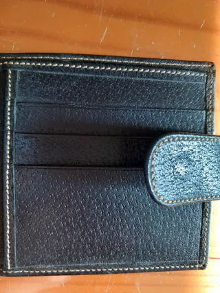 Cartera Biefring Piel Negra