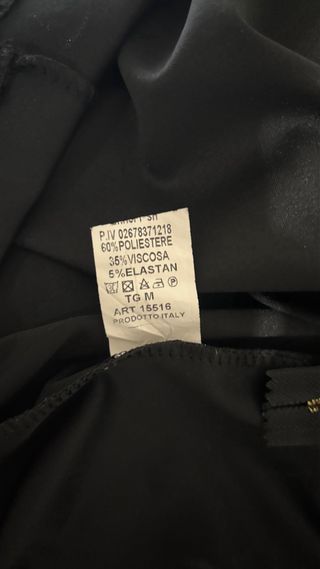 Gonna tubino nera Zuiki