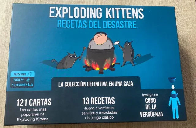 Exploding Kittens Recetas del Desastre