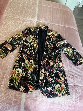 Blazer estampado Zara
