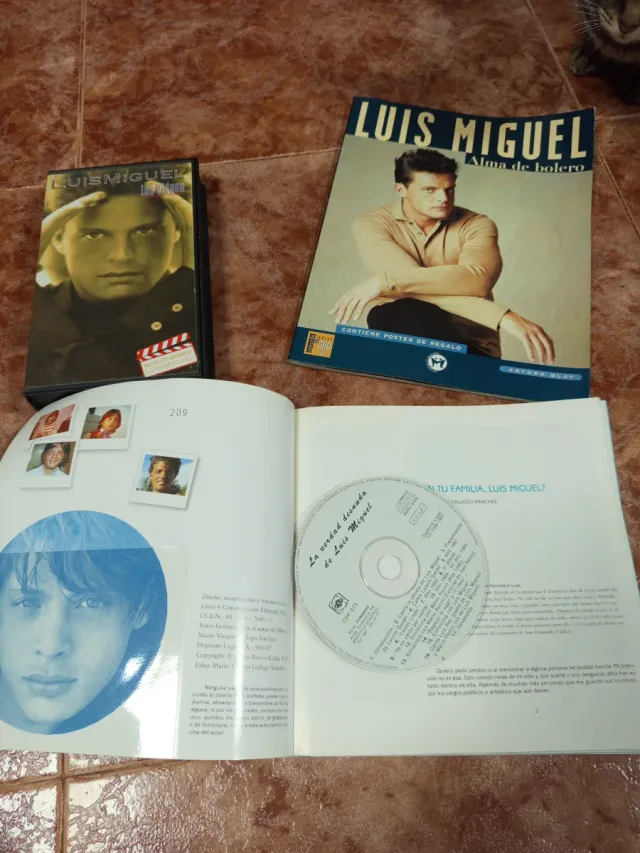 Libros Luis Miguel VHS Videos