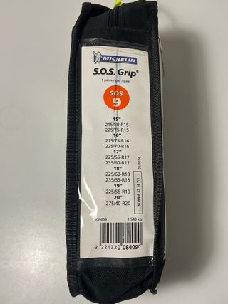 Cadenas de nieve textil MICHELIN SOS Grip 9