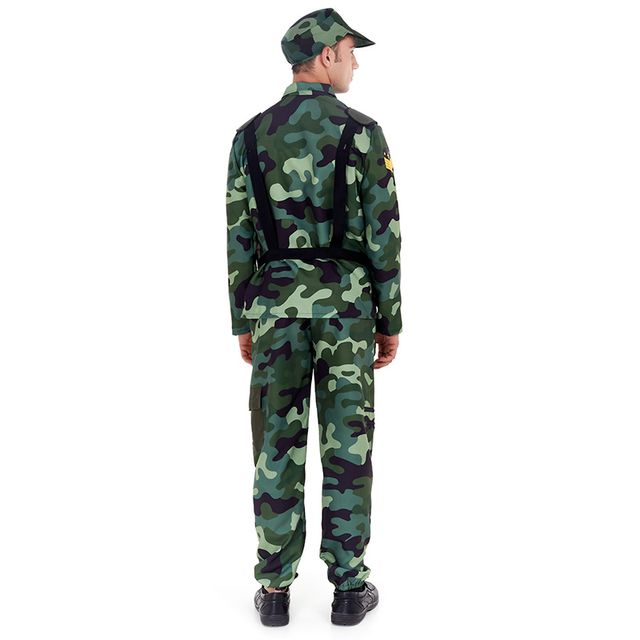 Disfraz Militar Hombre - Talla XL