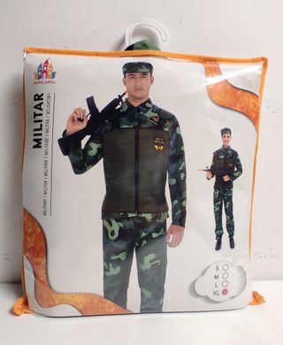 Disfraz Militar Hombre - Talla M - L y XL
