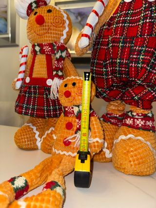 Conjunto 3 Bonecos Natal Biscoito