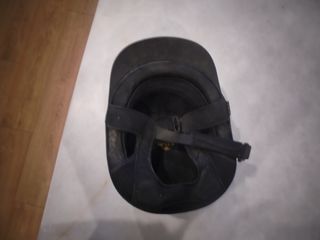 Casco de equitación negro