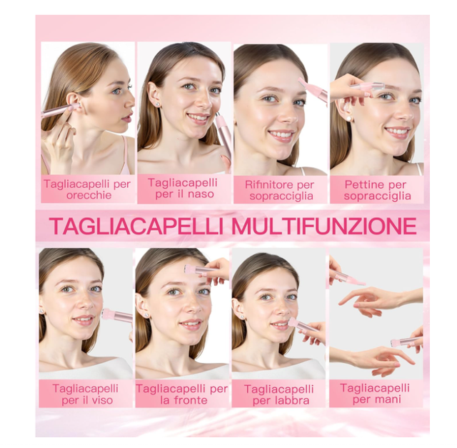 Rasoio donna ricaricabile HEBECCA