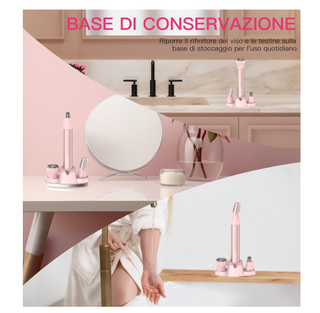 Rasoio donna ricaricabile HEBECCA