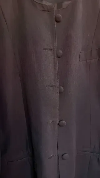 Chaqueta Negra Elegante fina vintage