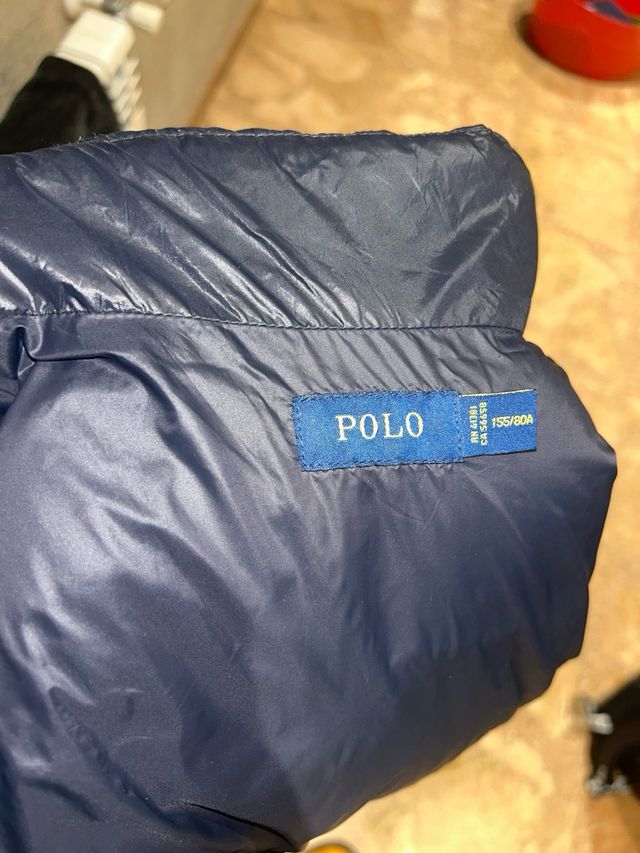 Chaqueta Puffer Azul Polo Ralph Lauren