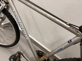 Bicicleta clásica montaña Conor MTB2 color Plata.