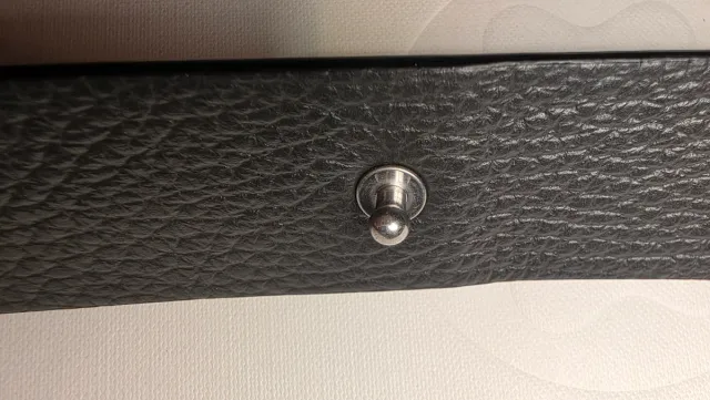 Cinturón Montblanc MLock 4810 Cuero Gris Oscuro