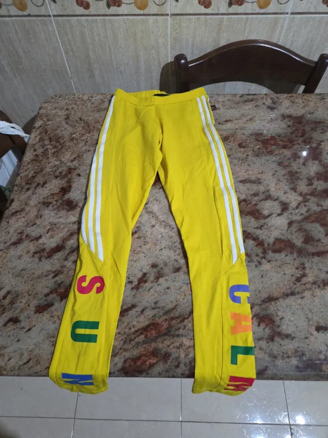 Mallas Adidas Mujer Amarillas