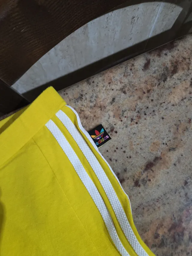 Mallas Adidas Mujer Amarillas