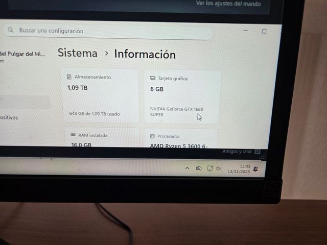 Tarjeta Gráfica KF2 GTX 1660 SUPER