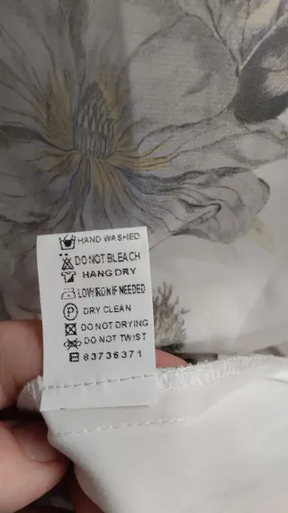 Vestido gasa estampado floral MDM Woman