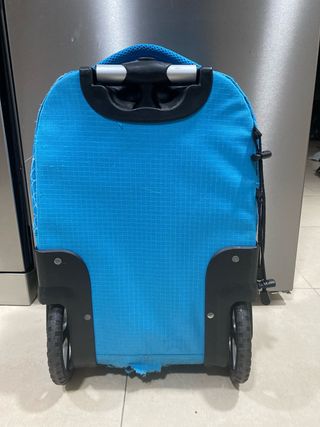 Maleta Trolley Azul Patinaje