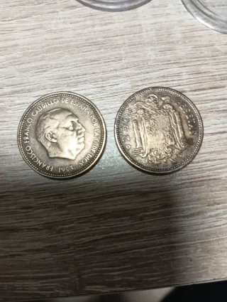 Moneda 2,50 Pesetas Franco 1953