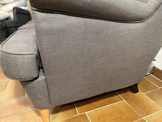 Divano vintage Strandmon 3 posti grigio Ikea