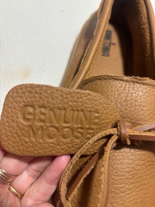 Mocasines Minnetonka Hombre Piel caramel