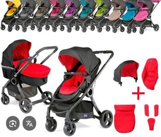 Passeggino trio urbano per bambini