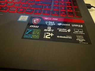 Portátil Gaming MSI Core i7