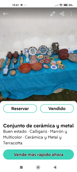 Lote Cerámica Decorativa