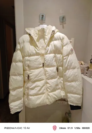 Chaqueta Moncler Talla L Blanca