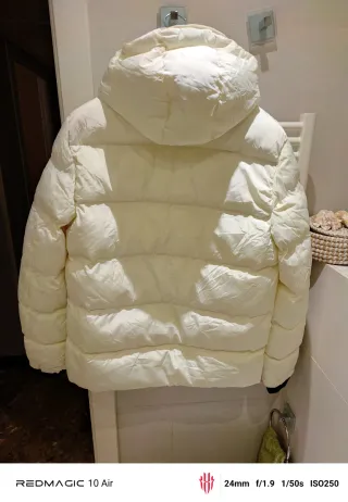 Chaqueta Moncler Talla L Blanca