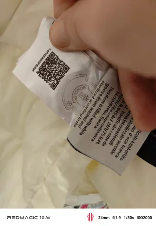 Chaqueta Moncler Talla L Blanca