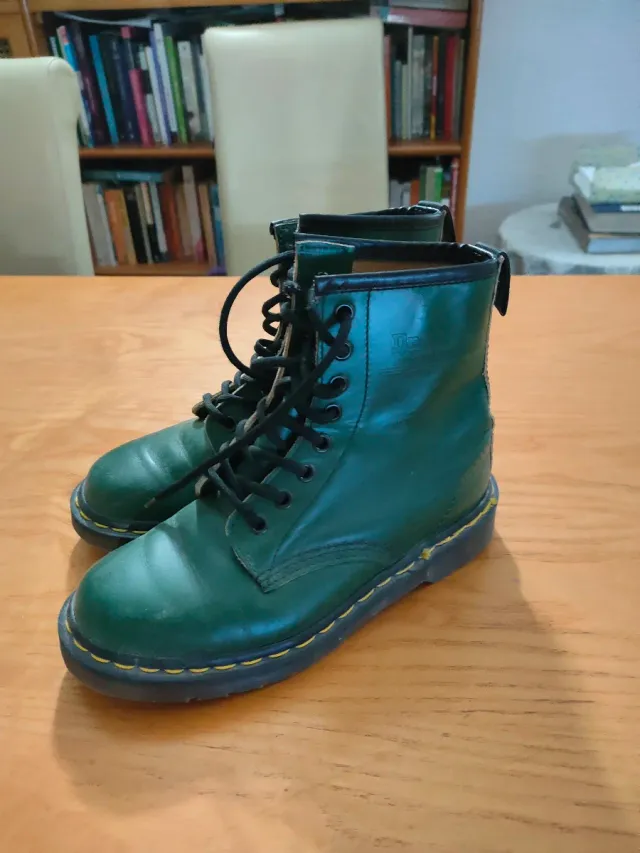 Botas Dr. Martens Verdes Talla 37.5