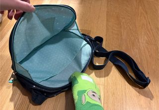 Bolso Pepe Jeans azul con lunares blancos