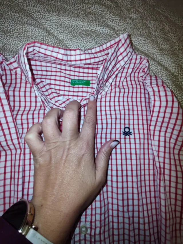 Lote 2 Camisas Manga Larga Talla 9-10 Años