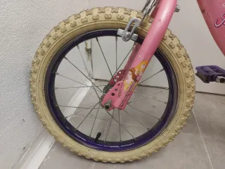 Bicicleta Disney Princess para niña 4-7 años, 16".