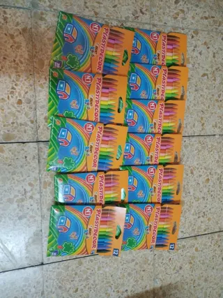 Ceras Plastidecor BIC 12 Colores