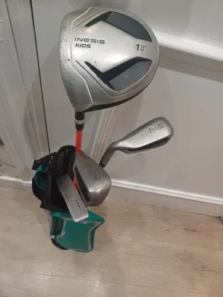 Set Palos Golf Niño Zurdo 6-8 Años