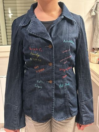 Cazadora vaquera Levi’s Red Tab bordada