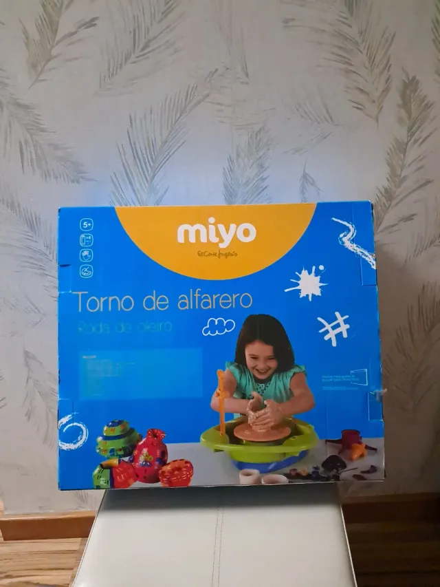 Torno de alfarero Miyo con accesorios