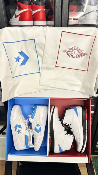 Jordan 2 Retro y Converse Fastbreak Mid Alumni