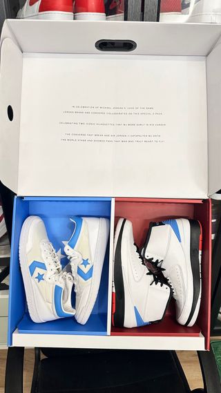 Jordan 2 Retro y Converse Fastbreak Mid Alumni