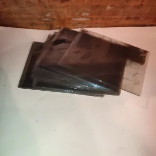 Lote 14 negativos cristal fotografía placa foto