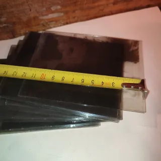 Lote 14 negativos cristal fotografía placa foto